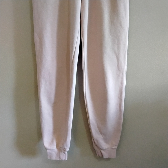 Nike Pastel Pink Jogger Sweatpants with Crochet Flower & Logo – Size XS GUC - Picture 8 of 15